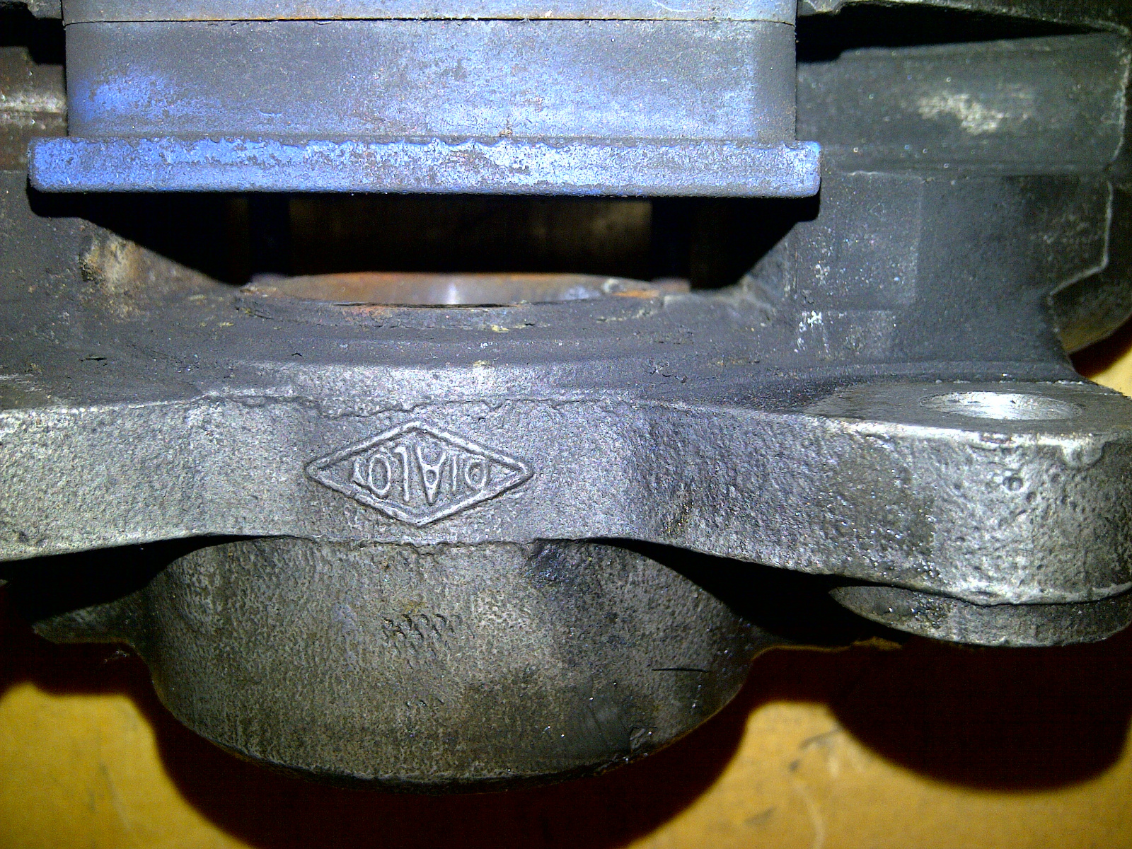 Rear caliper